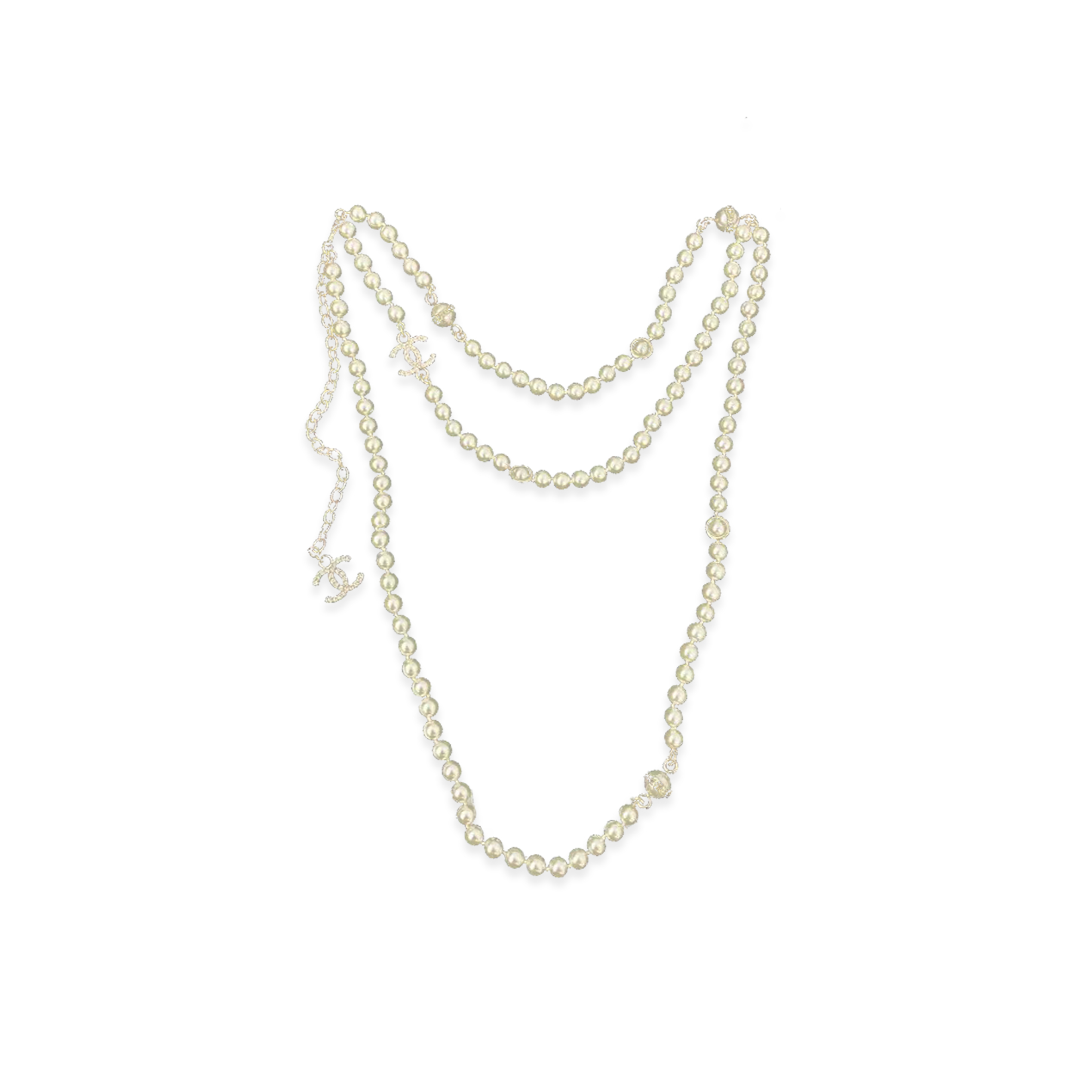 CHANEL PEARL NECKLACE ABE007